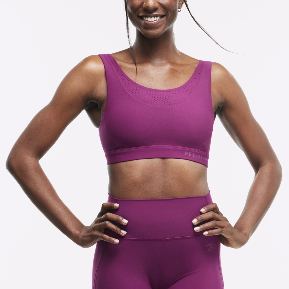 Peloton Women's Purple Sports Bra
